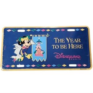 Disneyland Paris License Plate